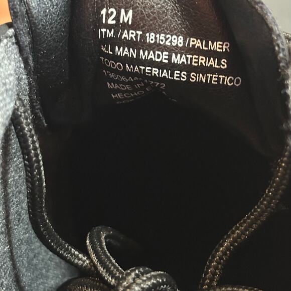 IZOD Men's Palmer Chukka Boots Black Size 12 - Picture 7 of 8